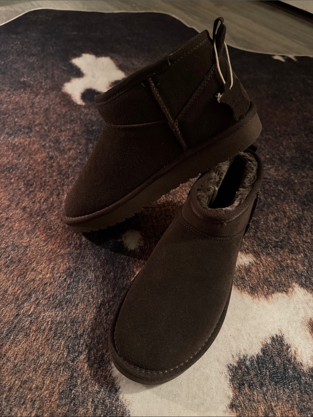 Women’s Brown Soft and Cozy Ankle Boots